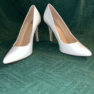 Elegant White High Heels